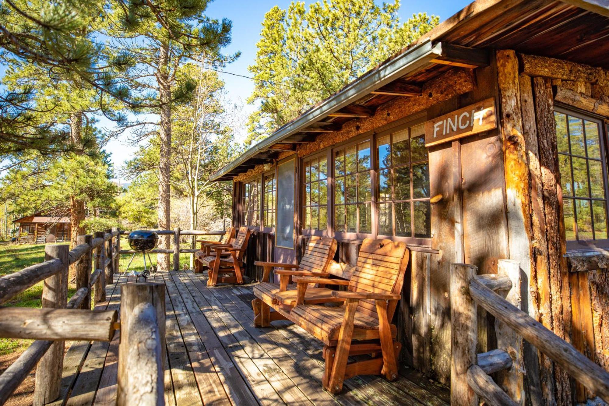 The Meeker Park Lodge Allenspark Exteriör bild