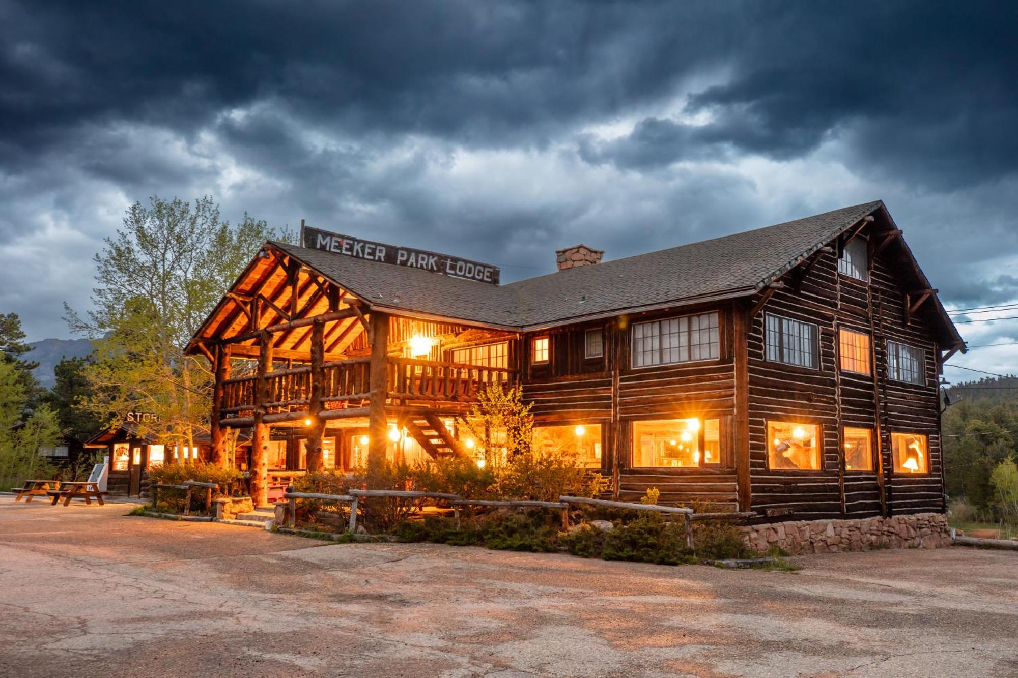 The Meeker Park Lodge Allenspark Exteriör bild