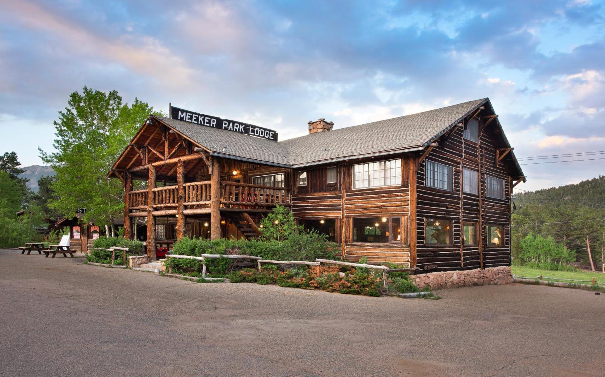 The Meeker Park Lodge Allenspark Exteriör bild