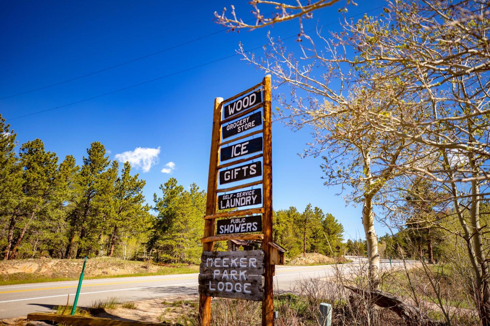 The Meeker Park Lodge Allenspark Exteriör bild