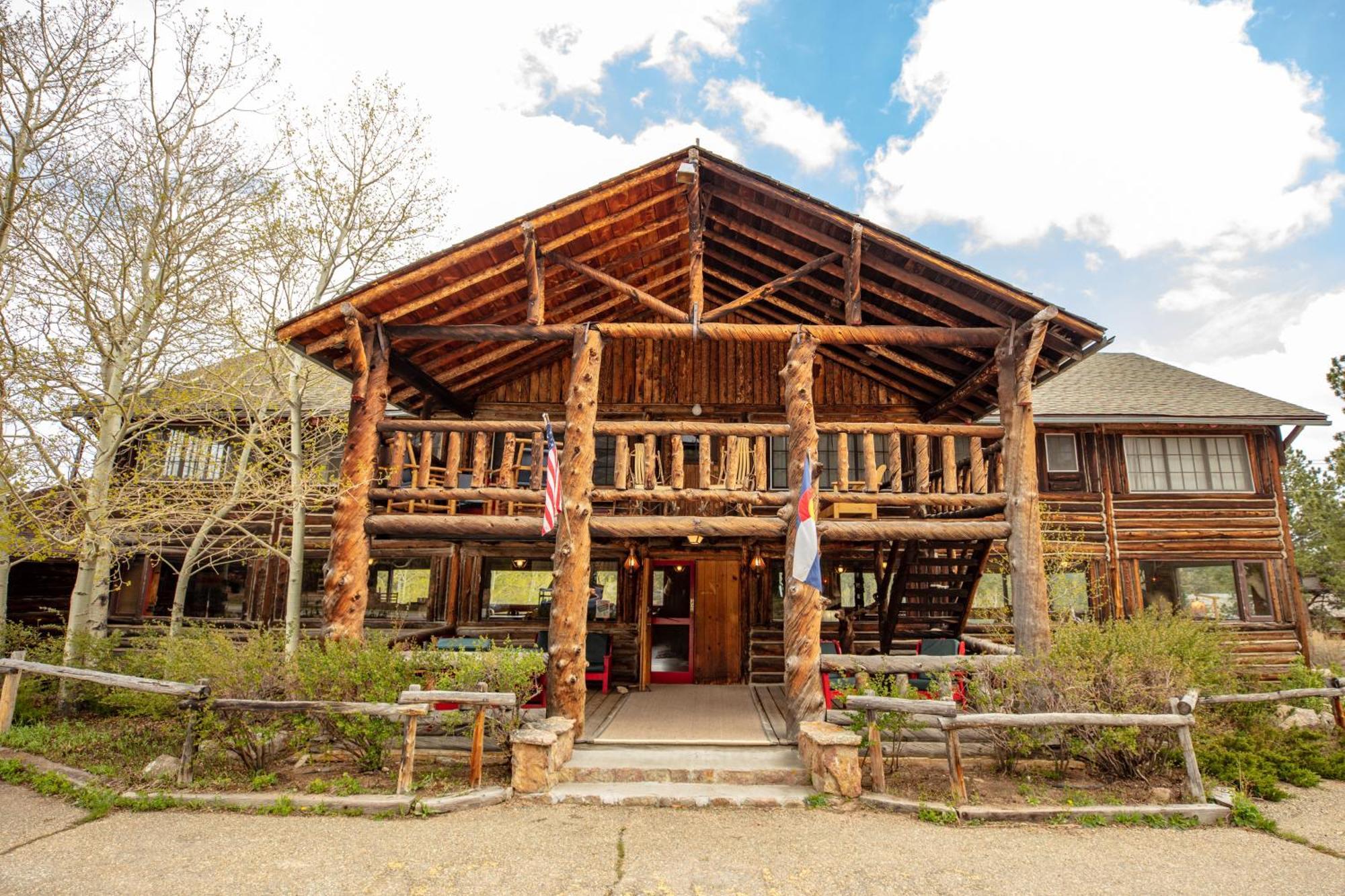 The Meeker Park Lodge Allenspark Exteriör bild