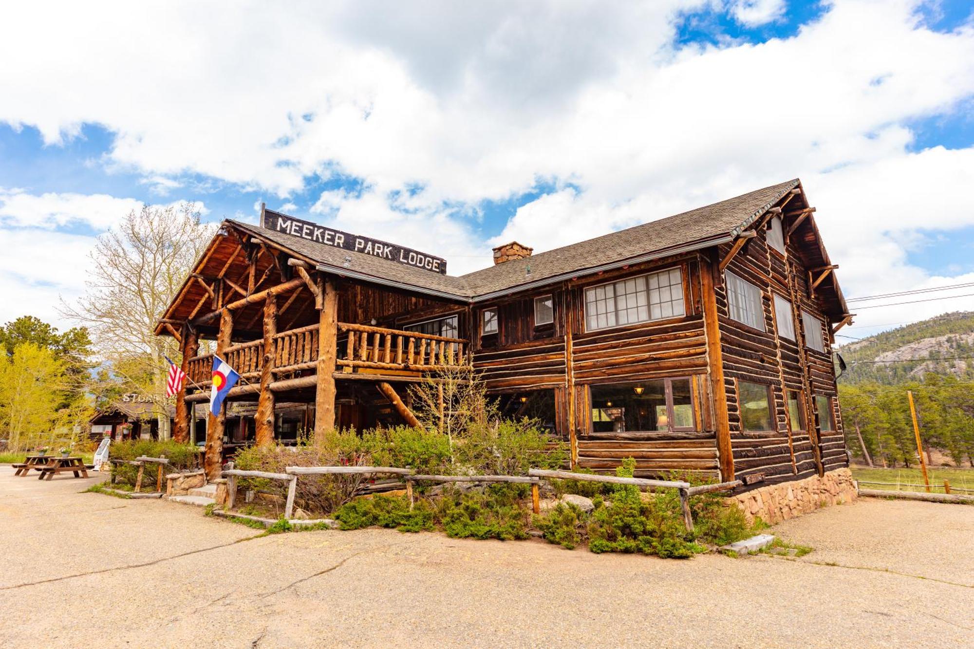 The Meeker Park Lodge Allenspark Exteriör bild